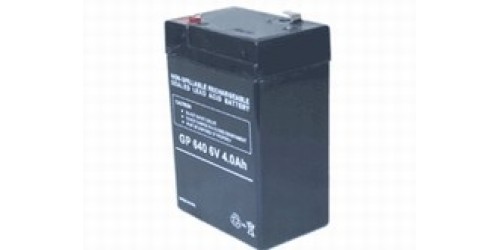 Batterie d'urgence (6V 5 AMP)